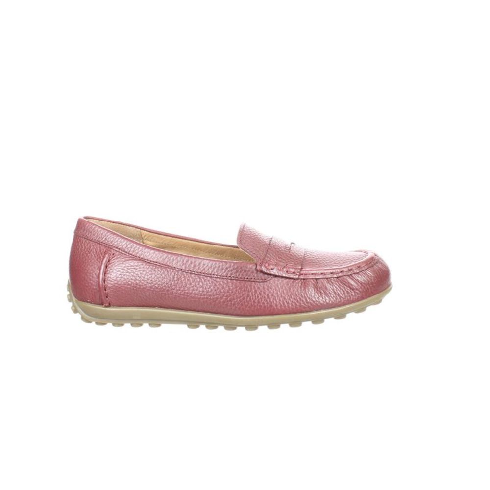 Vionic Womens Marcy Burgundy Loafers Size 8 Medium (B, M)